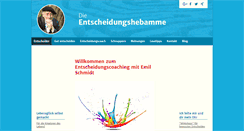 Desktop Screenshot of entscheidungshebamme.de